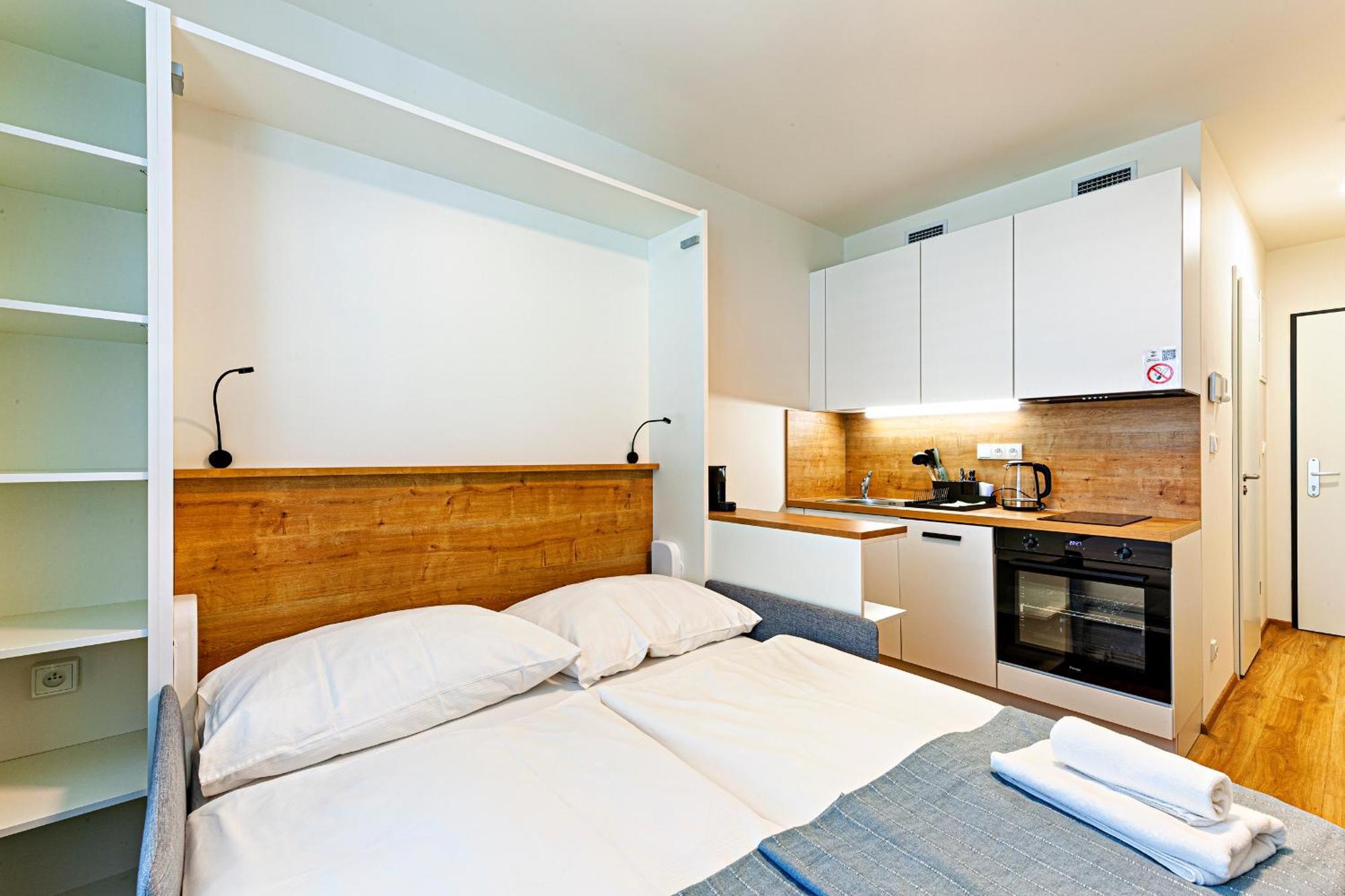 Kora Apartments Andel プラハ エクステリア 写真