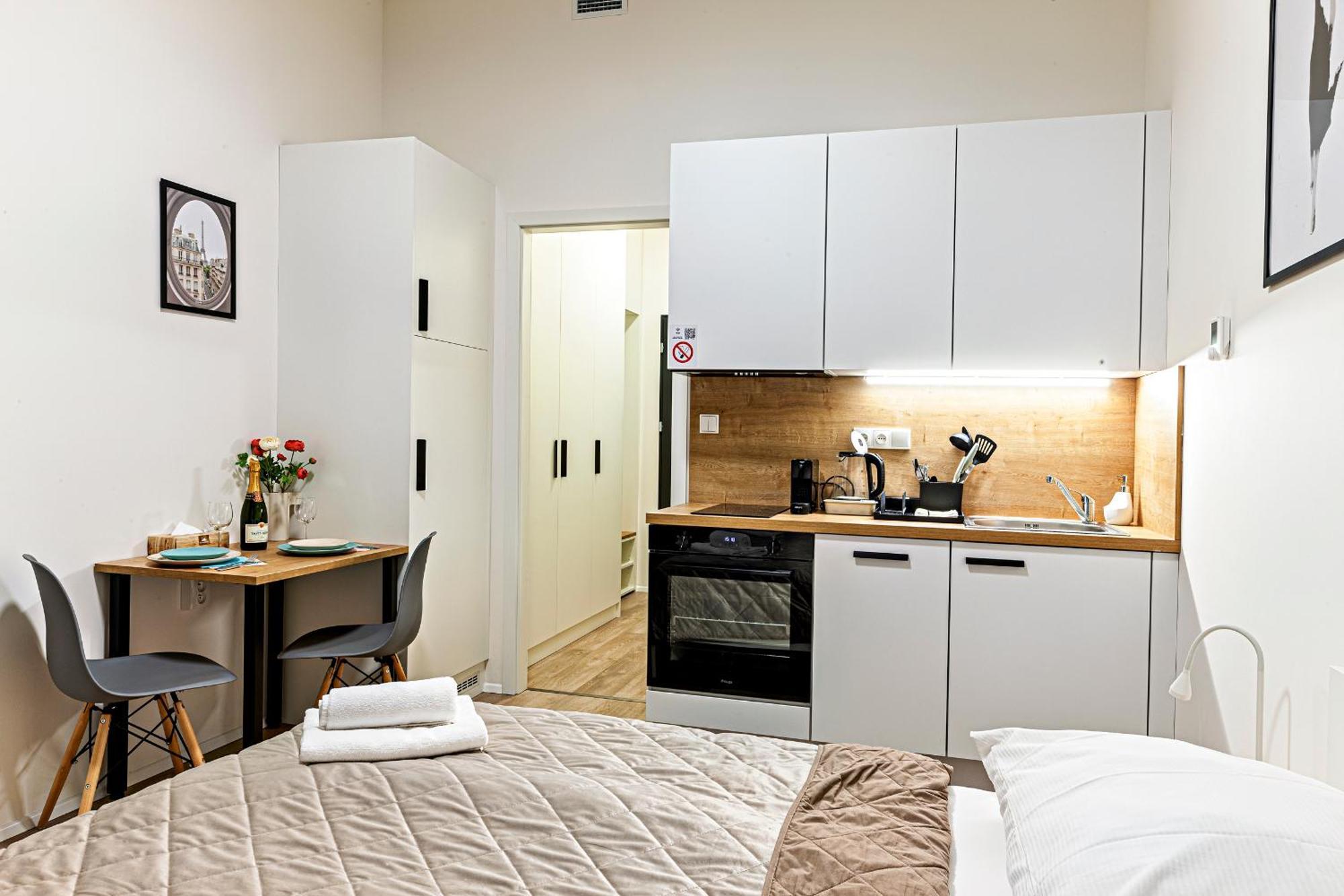 Kora Apartments Andel プラハ エクステリア 写真