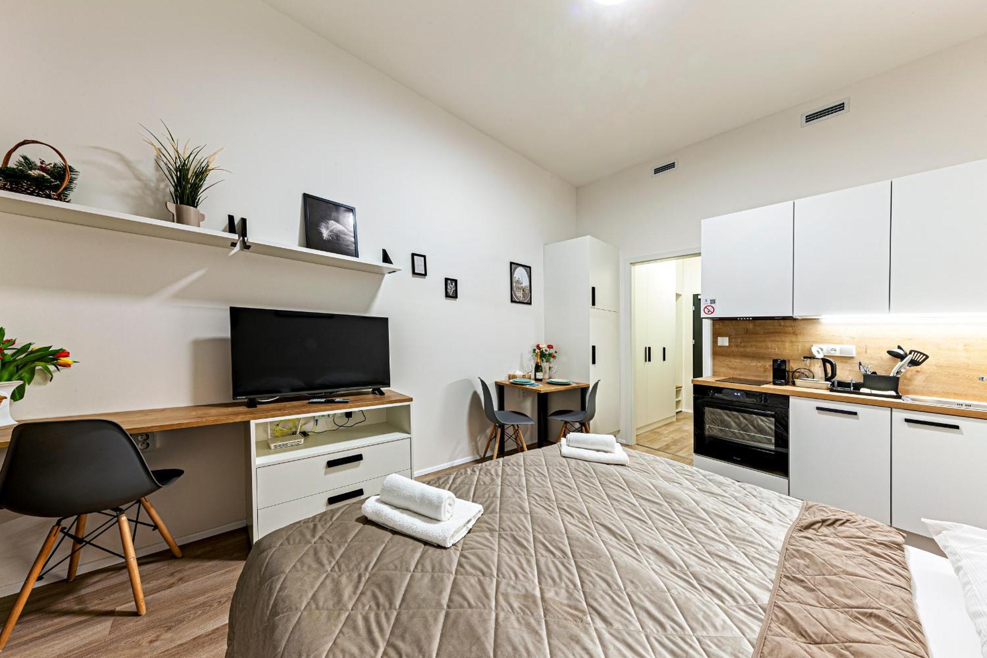 Kora Apartments Andel プラハ エクステリア 写真