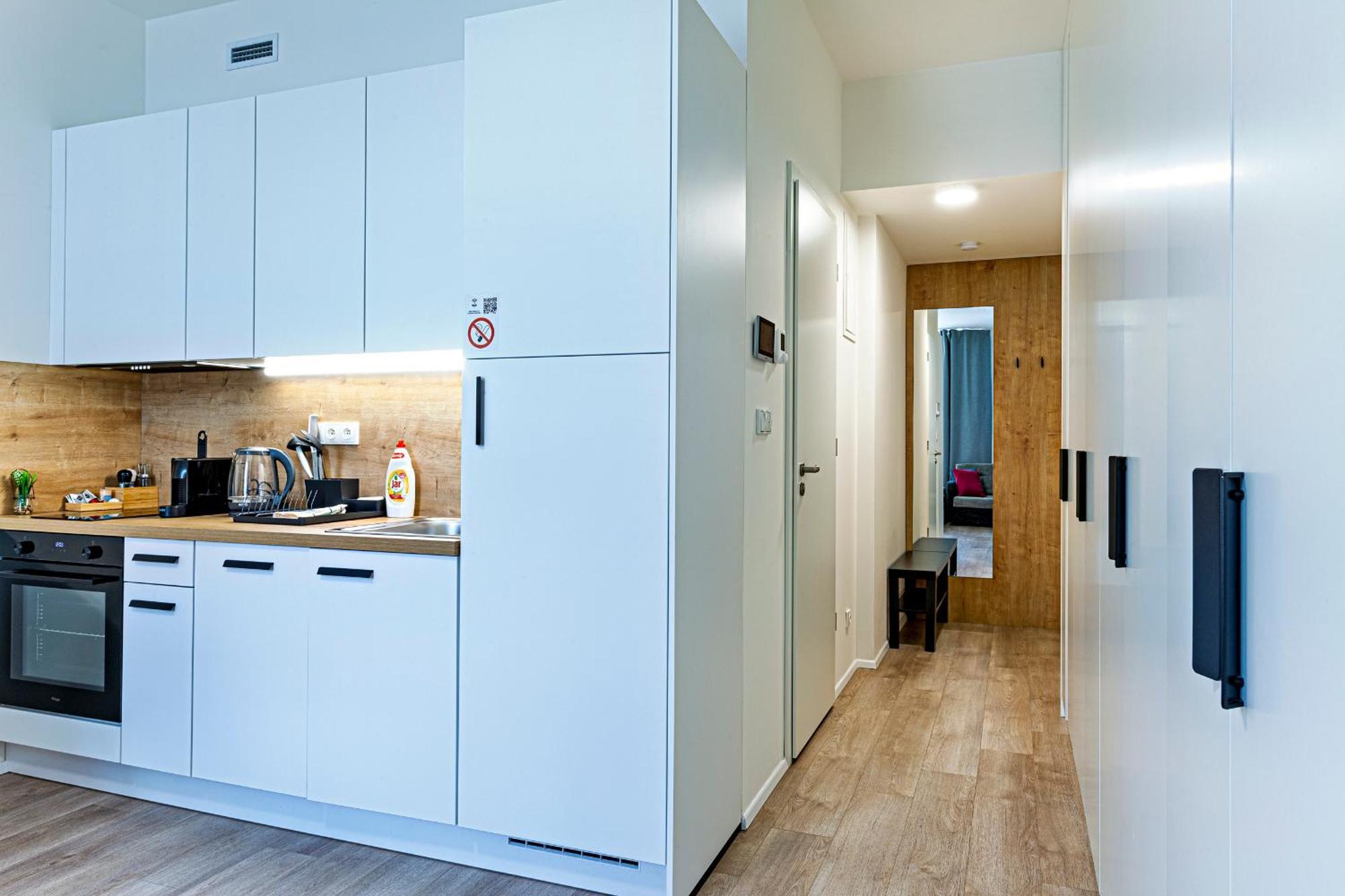 Kora Apartments Andel プラハ エクステリア 写真