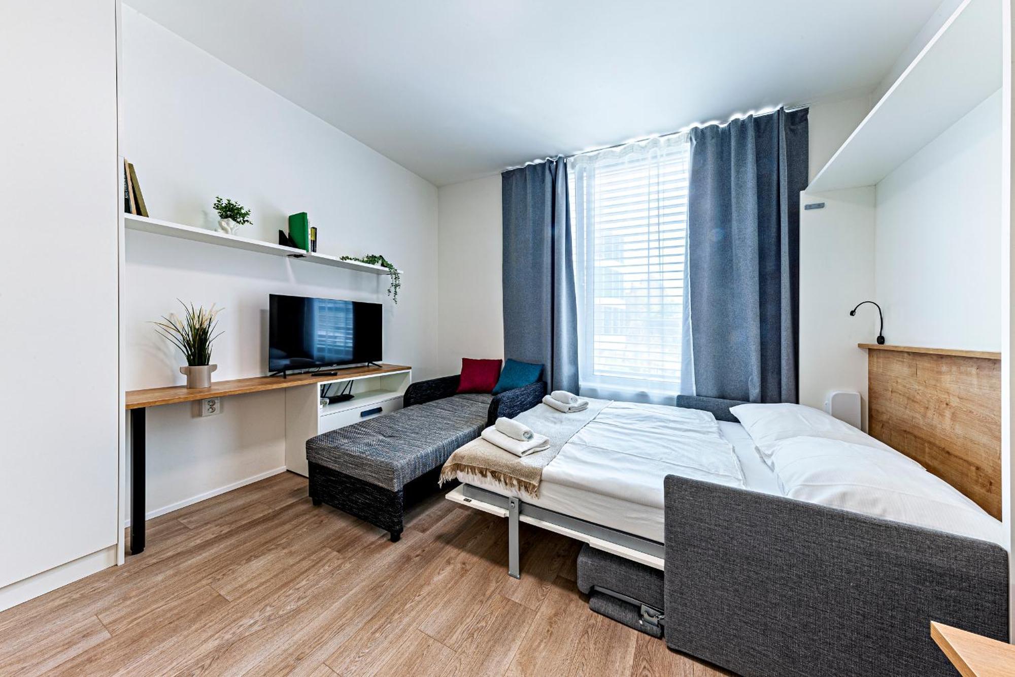 Kora Apartments Andel プラハ エクステリア 写真