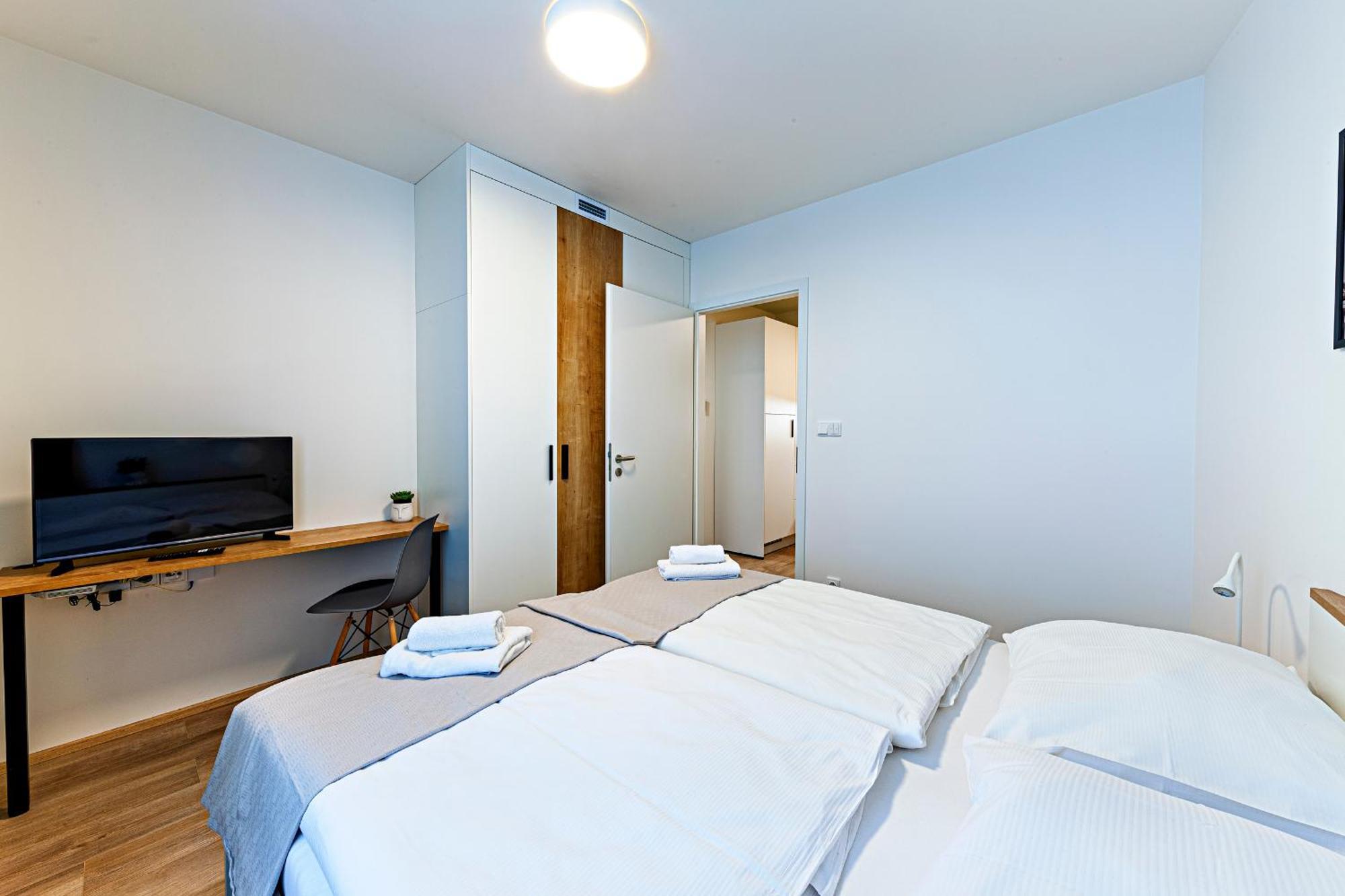 Kora Apartments Andel プラハ エクステリア 写真