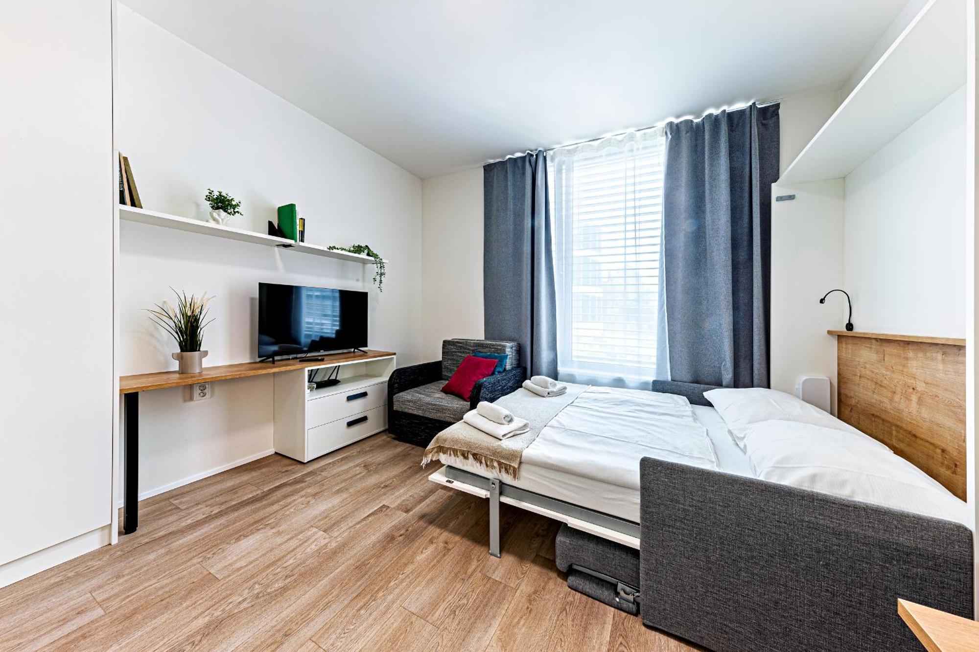 Kora Apartments Andel プラハ エクステリア 写真