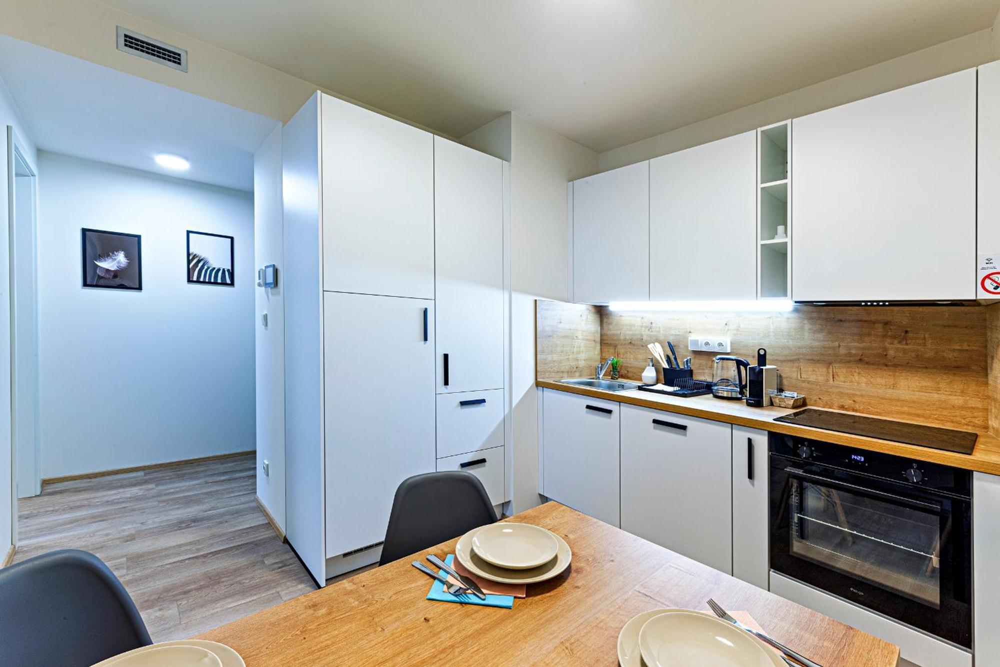 Kora Apartments Andel プラハ エクステリア 写真