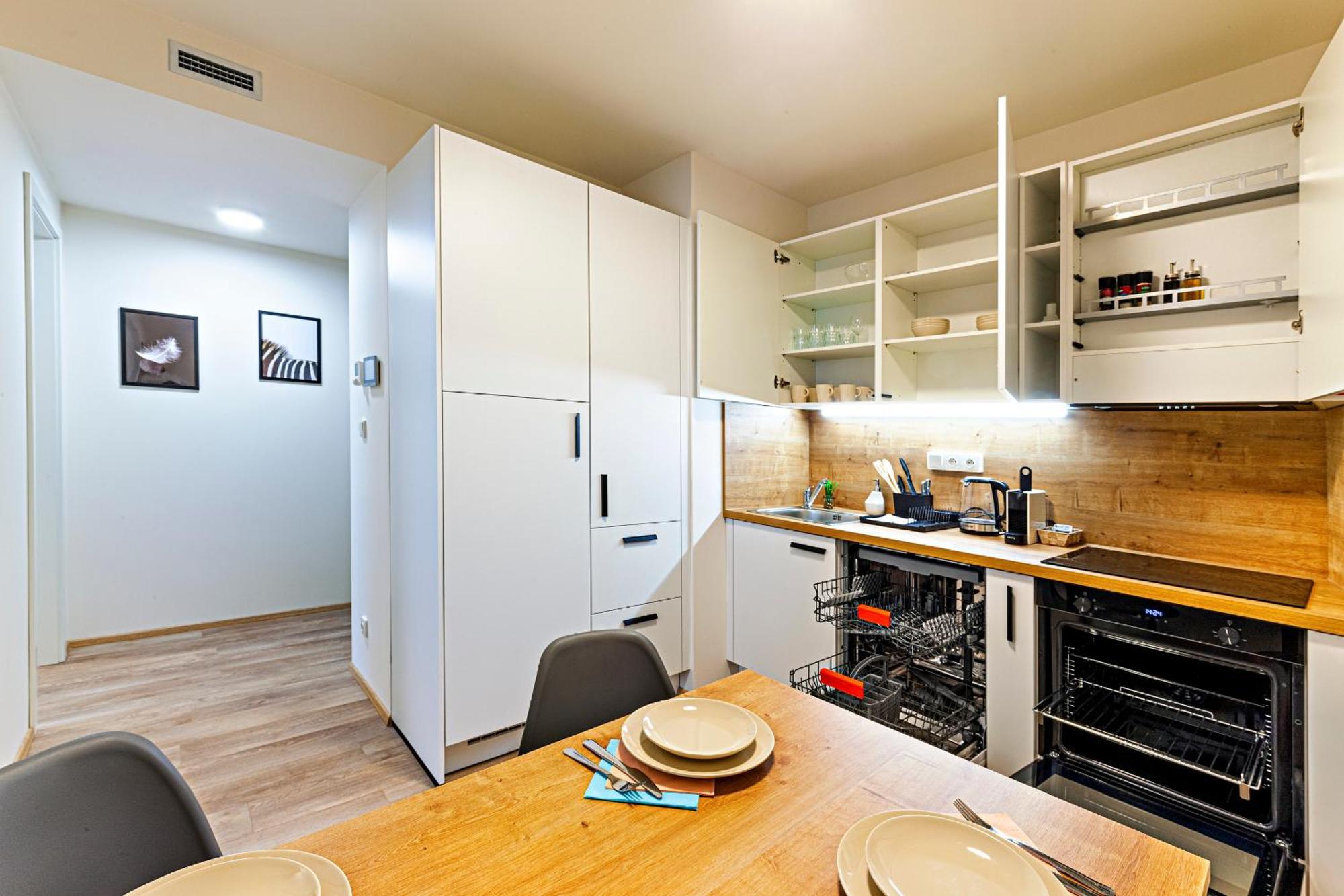 Kora Apartments Andel プラハ エクステリア 写真